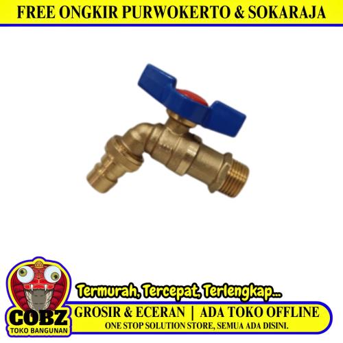 1/2 IN /ONDA NBC Kran Air Tembok Taman Bola Ball Valve Stainless