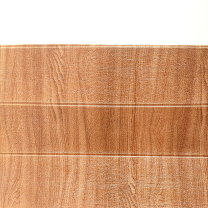 3.5 MM x 70 CM x 70 CM / COBZ SMBY4 Wallpaper Foam Sticker Kayu Coklat Tua Lembar