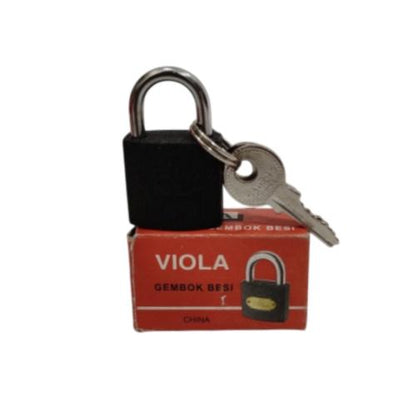 20 MM / VIOLA Gembok Pintu Pagar Padlock Anti Maling Leher Pendek