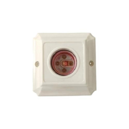 BROCO 1210 Fitting Tempat Lampu Plafon Atap Tempel Kotak Besar Cream