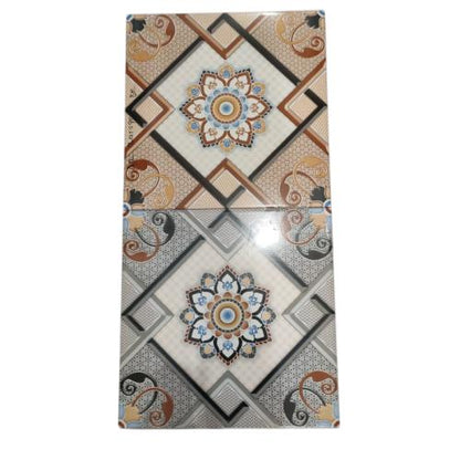 40 CM x 40 CM / ARWANA ZARAGOZA Keramik Lantai Rumah Glossy Grey Dus