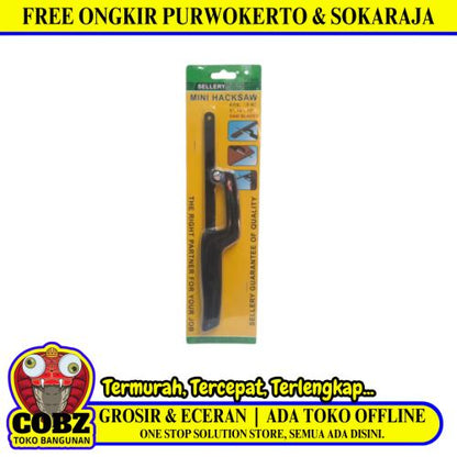 12 IN / SELLERY 81-808 Gergaji Gendewa Gorok Potong Besi Logam Gagang Besi