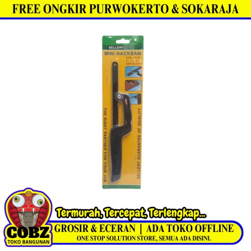 12 IN / SELLERY 81-808 Gergaji Gendewa Gorok Potong Besi Logam Gagang Besi