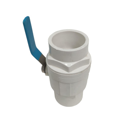 2 IN / CISAL Stop Kran Polos Ball Valve Engkol Plastik PVC