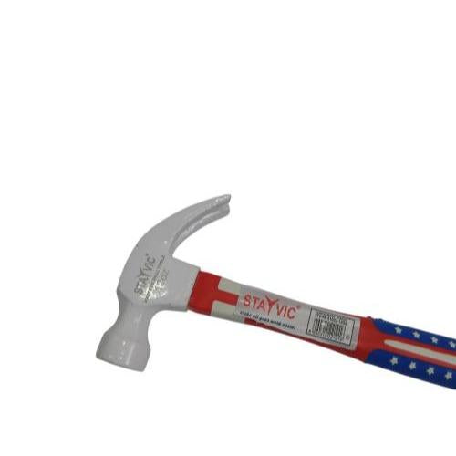 12 OZ / STAYVIC PK-S1022 Palu Martil Kambing Tanduk Congkel Paku Gagang Karet