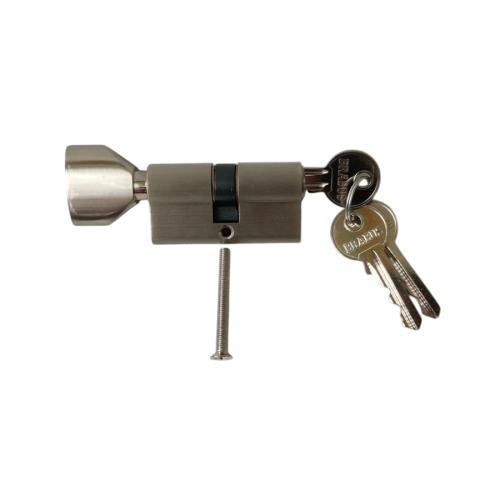 BRABUS Silinder Anak Kunci Pintu Knop Kuping Putar Besar + 3 Kunci Set