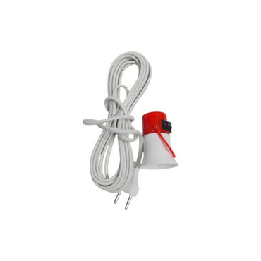 REIDA COSCO Fitting Lampu Gantung Taman Outdoor Jalan Putih