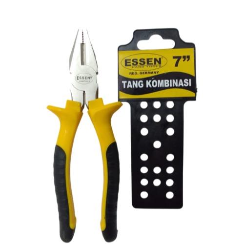 7 IN / ESSEN Tang Kombinasi Kawat Kabel Combination Pliers