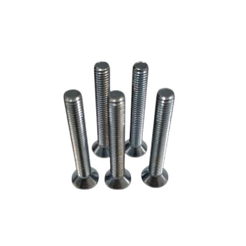 M 6 x 40 MM / TM Baut JF Kepala Rata Plus Putih Biji