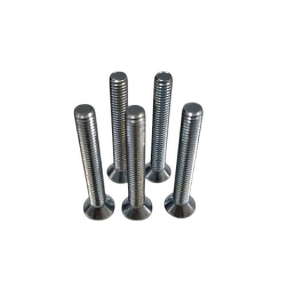 M 6 x 40 MM / TM Baut JF Kepala Rata Plus Putih Biji