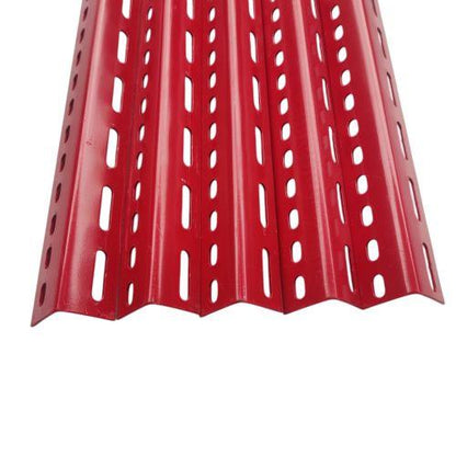 4 CM x 4 CM / TM Siku L Lubang Besi Merah Solid Tebal Batang