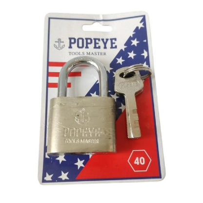 40 MM / POPEYE Gembok Pintu Pagar Padlock Anti Maling Leher Pendek