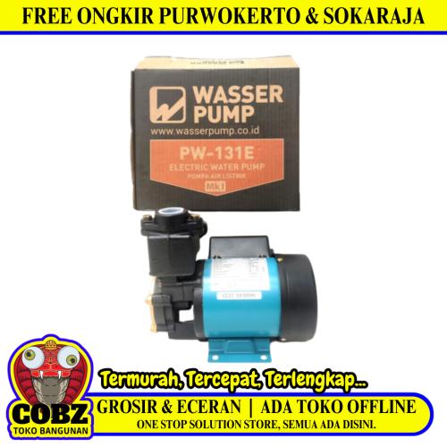 WASSER PW 131E Pompa Air Sumur Dangkal Semi Jet Pump Non Otomatis Set