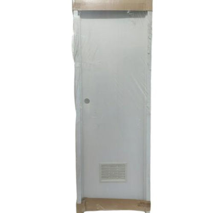 9.4 CM x 70 CM x 194 CM / NM Pintu Kamar Mandi PVC Putih Set