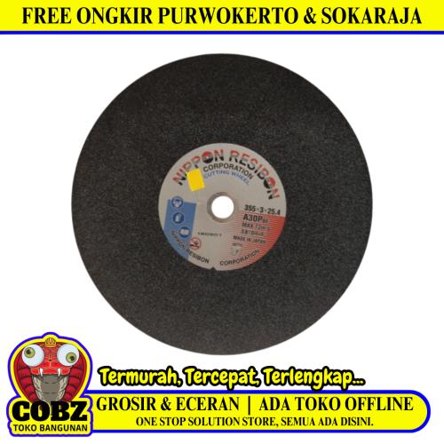 14 INCH / NR Metal Grinding Mata Gerinda Potong Cutting Besi Baja