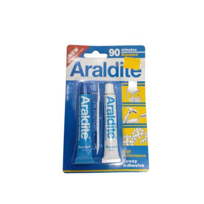 30 ML / ARALDITE EPOXY ADHESIVE 90 MINUTES RAPID Lem Besi Set