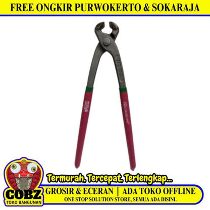 10 IN / SCHLIEPER Catut Tang Kakak Tua Alat Potong Kawat Gagang Karet