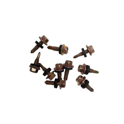 20 MM / TM Roofing Baut Sekrup Atap Baja Ringan Kuning Biji