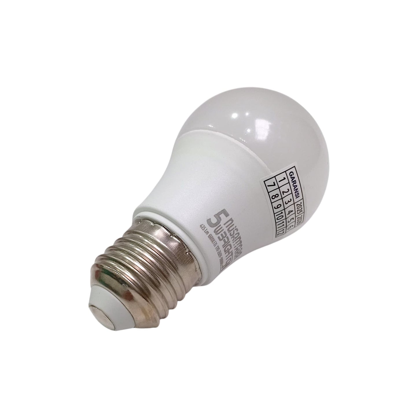 5 WATT / NUSANTARA BRIGHT LED Lampu Bohlam Bulb Moto Putih