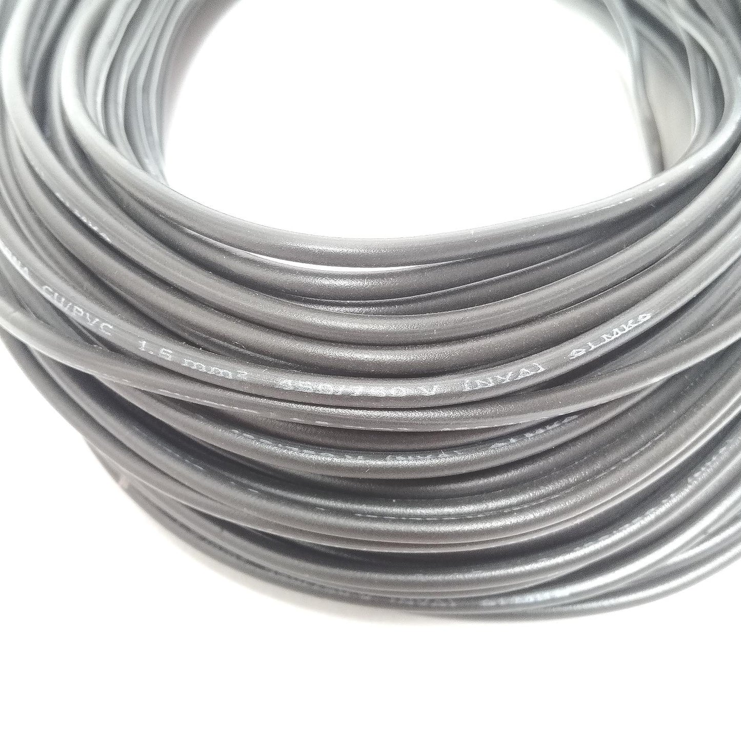 1 INTI x 1.5 MM / TM NYA Tunggal Kabel Tembaga SNI Hitam Meter