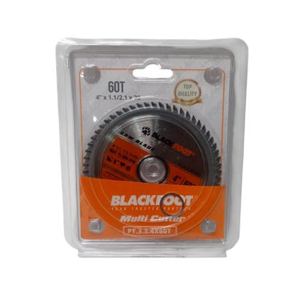 4 IN x T 60 / BLACK FOOT Circular Saw Mata Gerinda Potong Kayu Wood Cutting