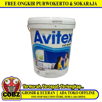 25 KG / AVITEX Cat Tembok Beton Plafon Wall Paint