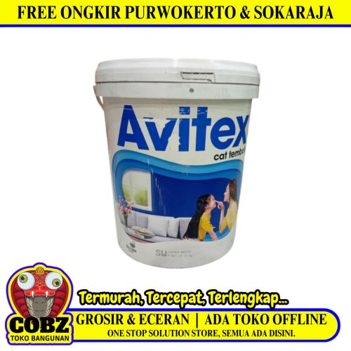 25 KG / AVITEX Cat Tembok Beton Plafon Wall Paint