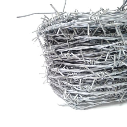 25 M / NM Kawat Duri Pagar Anti Maling Panjat Galvanis Roll