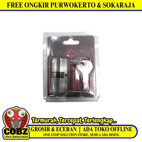 CAVANNI Silinder Anak Kunci Pintu Cylinder Lock Kecil + 5 Kunci Set