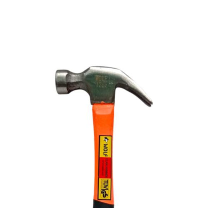 12 OZ / WOLF Palu Martil Kambing Tanduk Congkel Paku Gagang Karet