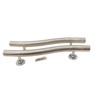 33 CM / SAHABAT Tarikan Pegangan Pull Handle Pintu Stainless Silver Set