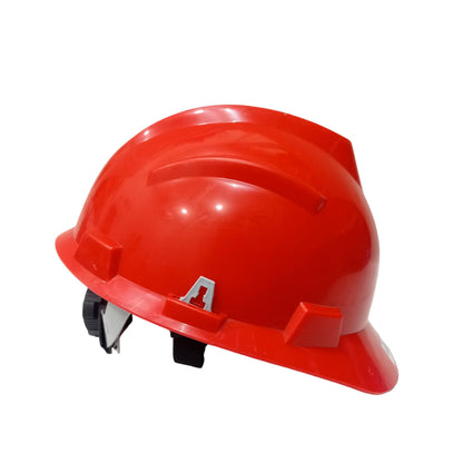 ENZO Helm Proyek Tukang Safety Pelindung Keselamatan Kepala Merah