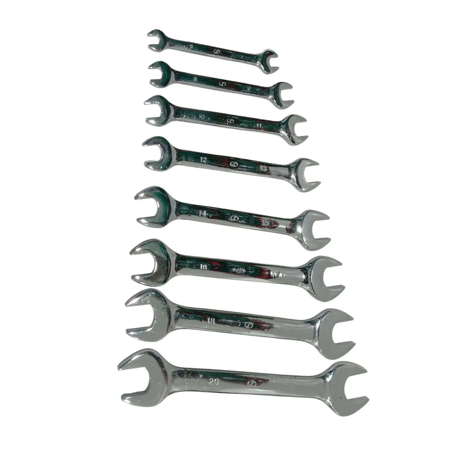 6 MM - 22 MM / LANCER Kunci Pas 2 Sisi Open End Wrench 8 Pcs Set