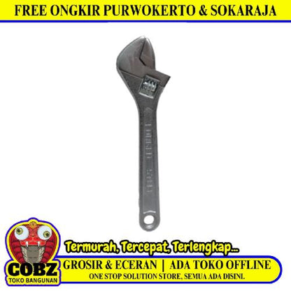 8 IN / NEW DELAND Kunci Inggris Bago Multifungsi Adjustable Wrench