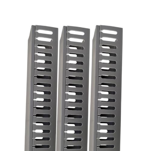 65 MM x 65 MM x 1700 MM / NISO Kabel Dak Ducting Trunking Protector Abu - Abu Batang