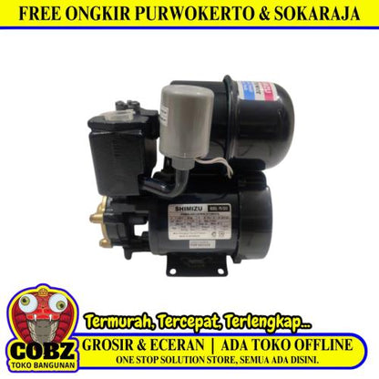 SHIMIZU PS135E Pompa Air Sumur Dangkal Semi Jet Pump Otomatis Set