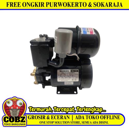 SHIMIZU PS135E Pompa Air Sumur Dangkal Semi Jet Pump Otomatis Set