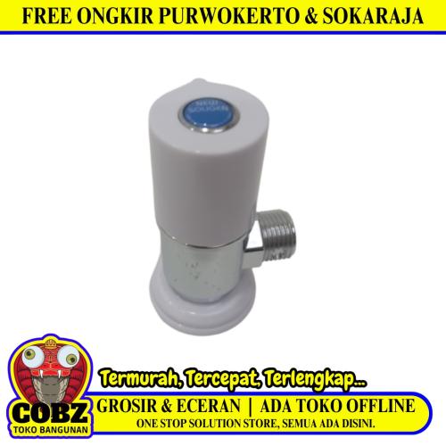 1/2 IN / NEW SOLIGEN WT Stop Kran Air Shower Kloset Monoblok Stainless