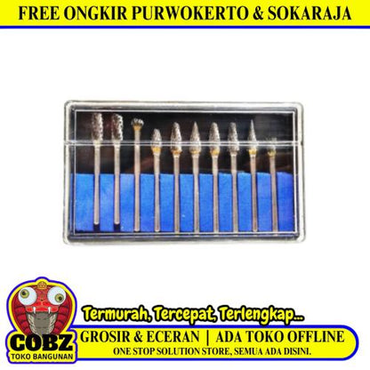 3 MM / NM Mata Bor Tuner Reamer Cunner Carbid Rotarry Set