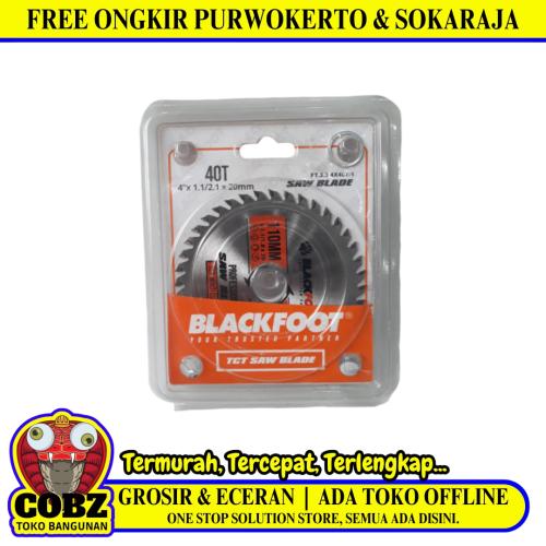 4 IN x T 40 / BLACKFOOT Circular Saw Mata Gerinda Potong Kayu Wood Cutting