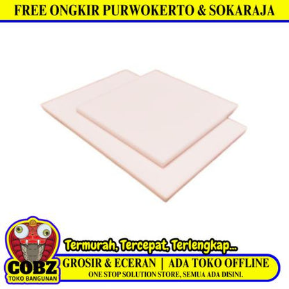 4 MM x 100 CM x 200 CM / TM M  Papan Acrylic Board Kapur Lembar