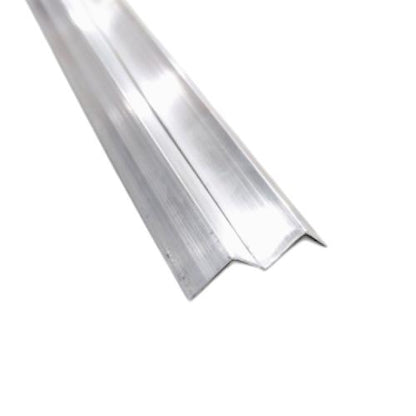 1.5 CM x 1.5 CM x 6 M / NM Lis Meja Etalase Rak Siku Aluminium Batang