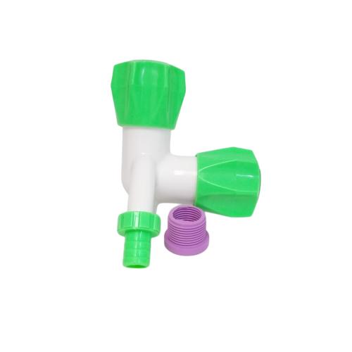 1/2 IN / FTA Kran Air Cabang Double Shower Mesin Cuci PVC