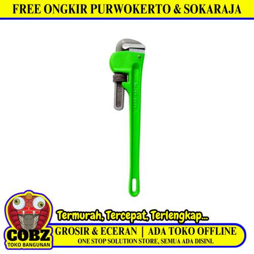 18 IN / TEKIRO Kunci Pipa Ledeng Inggris Bago Adjustable Pipe Wrench