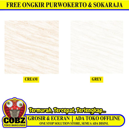 40 CM x 40 CM / ASIA TILE ZENSA Keramik Lantai Rumah Glossy Dus