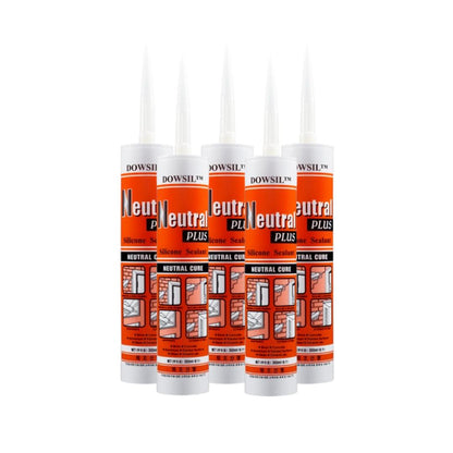 300 ML / DOWSIL Lem Silicone Sealant Kaca Akrilik Neutral Botol