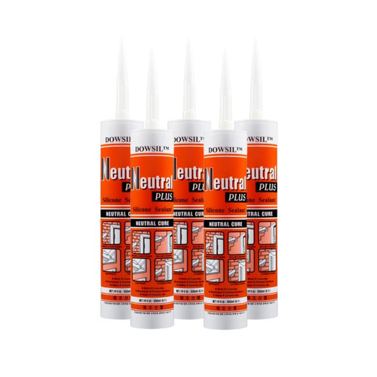 300 ML / DOWSIL Lem Silicone Sealant Kaca Akrilik Neutral Botol