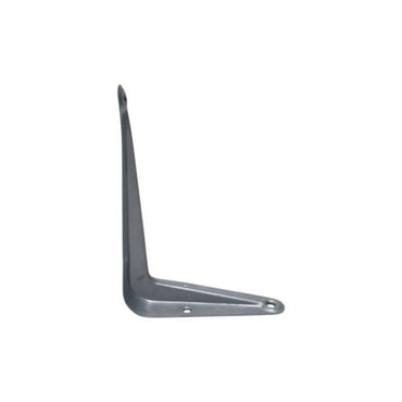 3 IN x  4 IN / TM Siku Rak L Shelf Brackets Penyangga Abu - Abu Tipis