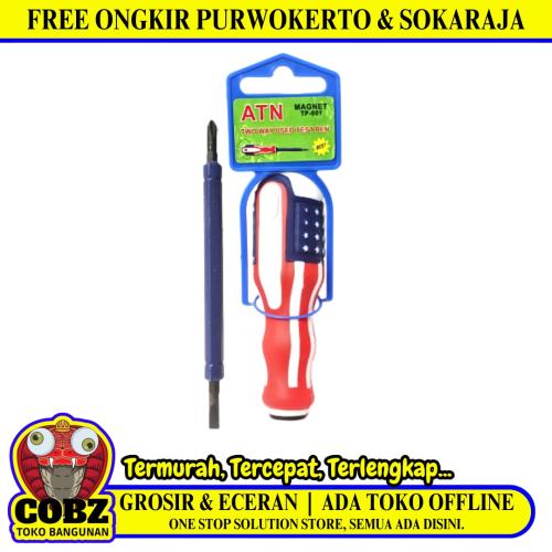 6 IN / ATN Obeng Tespen AC Listrik Lampu Cahaya Plus Minus