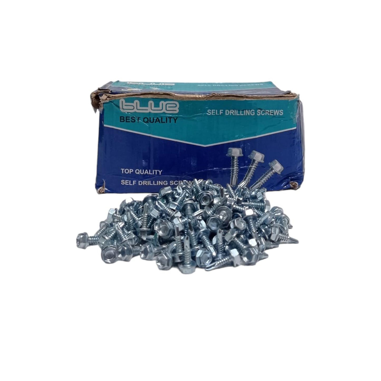 #10 X 16 MM / BLUE Roofing Baut Sekrup Atap Baja Ringan Putih Dus